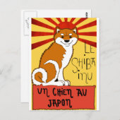 LeShiba Postkarte (Vorne/Hinten)