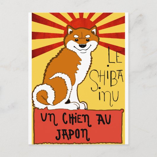 LeShiba Postkarte (Vorderseite)