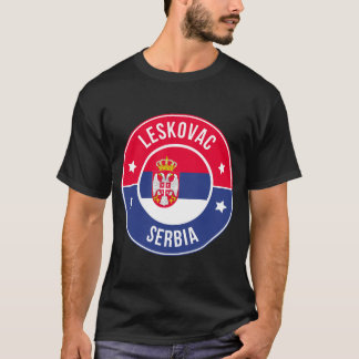 Leskovac, Serbien Stadt T-Shirt