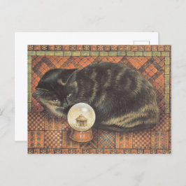 LESLEY ANNE IVORYS CHRISTMAS CAT POSTCARD POSTKARTE