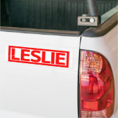 Leslie Briefmarke Autoaufkleber (Auf Lkw)