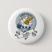 Leslie-Clan-Abzeichen Button (Vorderseite)