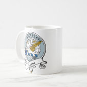 Leslie-Clan-Abzeichen Kaffeetasse (Vorderseite Links)