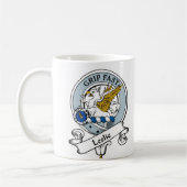 Leslie-Clan-Abzeichen Kaffeetasse (Links)