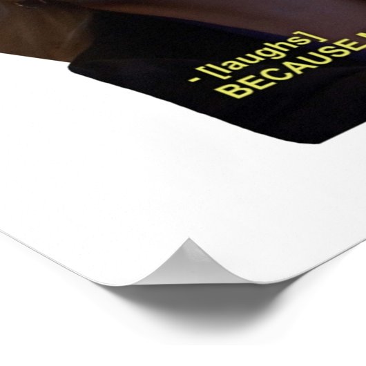 Leslie Knope Poster (Ecke)