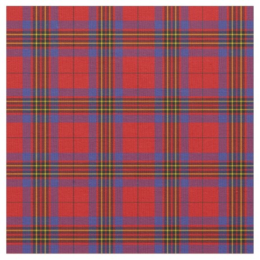 Leslie Modern Tartan Stoff (Nahaufnahme)