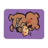 Leslie Patricelli Big Brown Bear Hug Magnet (Horizontal)