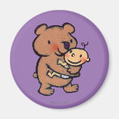 Leslie Patricelli Big Brown Bear Hug Magnet (Vorne)