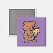 Leslie Patricelli Big Brown Bear Hug Magnet (Vorderseite/Rückseite)