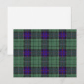 Leslie Scottish Tartan Muster Postkarte (Vorne/Hinten)