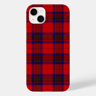 Leslie Tartan Red Blue lila kariert Case-Mate iPhone 14 Plus Hülle