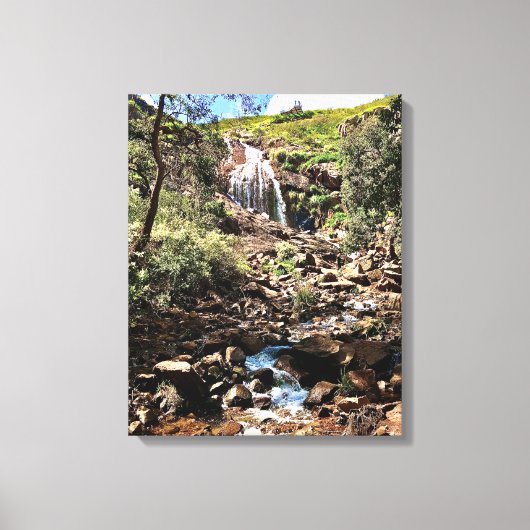 Lesmurdie Falls Leinwanddruck (Vorderseite)