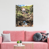 Lesmurdie Falls Leinwanddruck (Insitu (Wohnzimmer))