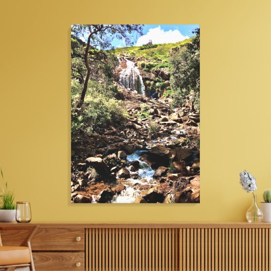 Lesmurdie Falls Leinwanddruck (Insitu (Wohnzimmer))