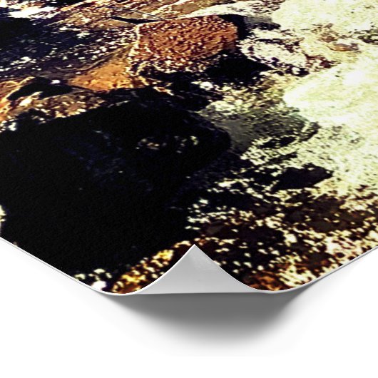 Lesmurdie Falls Poster (Ecke)