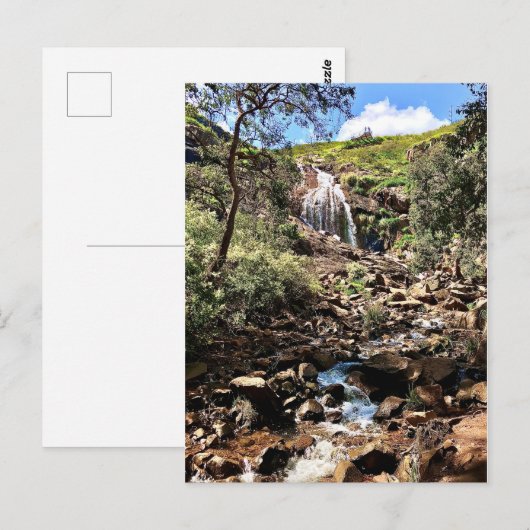 Lesmurdie Falls Postkarte (Vorne/Hinten)