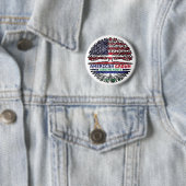 Lesotho American USA Tree Roots Flag Button (Beispiel)