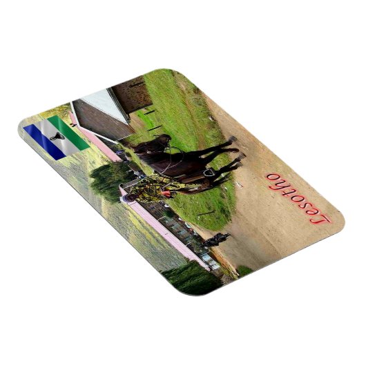 Lesotho - Basotho - Magnet (Rechte Seite)