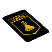 Lesotho Emblem Magnet (Rechte Seite)