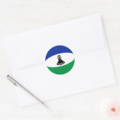 Lesotho Fisheye Flag Sticker (Umschlag)