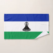 Lesotho Flag Badhandtuch Set (Handtuch)