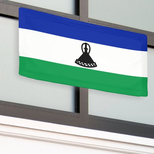 Lesotho Flag Banner (Äußeres Gebäude)