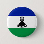 Lesotho Flag Button (Vorderseite)