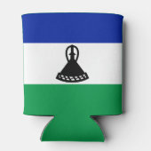 Lesotho Flag Dosenkühler (Rückseite)