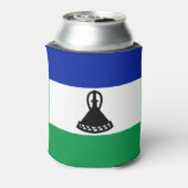 Lesotho Flag Dosenkühler (Kanne Rückseite)