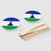 Lesotho Flag Fächer (Non-assembled)