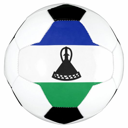 Lesotho Flag Fußball (Vorderseite)