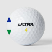 Lesotho Flag Golfball (Logo)