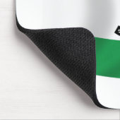 Lesotho Flag Mousepad (Ecke)