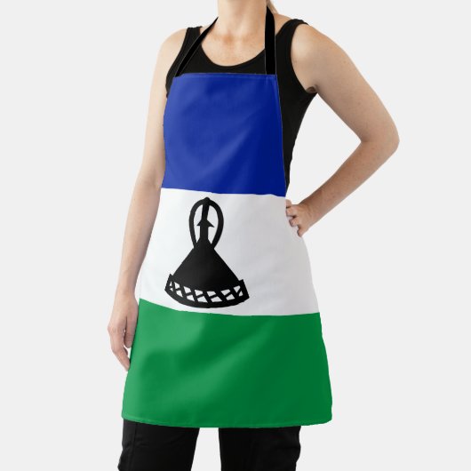Lesotho Flag Schürze (InSitu)
