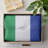 Lesotho Flag Seidenpapier (Geschenk)
