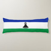 Lesotho Flag Seitenschläferkissen (Vorderseite)