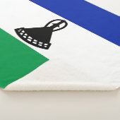 Lesotho Flag Sherpadecke (3/4)
