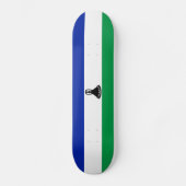 Lesotho Flag Skateboard (Vorderseite)