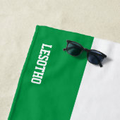 Lesotho Flag Splendid Patriotic Strandtuch (Beispiel)