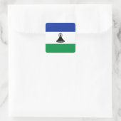 Lesotho Flag Sticker (Tasche)