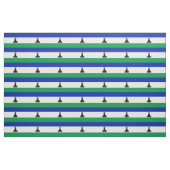 Lesotho Flag Stoff (Fat Quarter (45,7 x 55,9 cm))