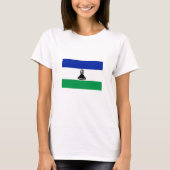 Lesotho Flag T-Shirt (Vorderseite)