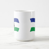 Lesotho Flag Tasse (Mittel)