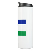 Lesotho Flag Thermosbecher (Nach rechts gedreht)