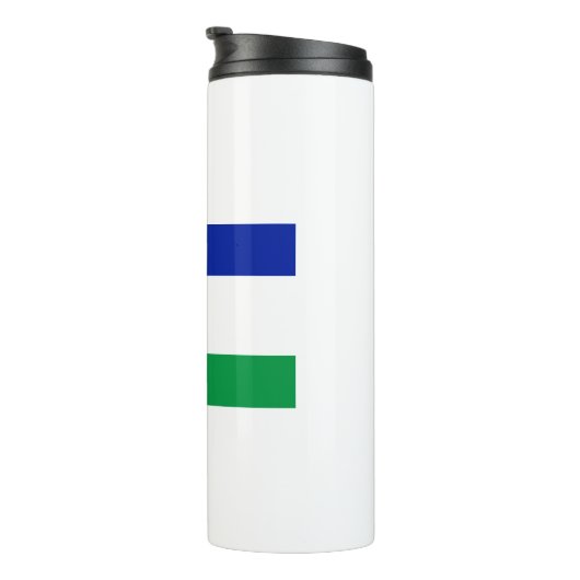 Lesotho Flag Thermosbecher (Nach rechts gedreht)