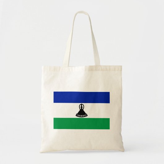 Lesotho Flag Tragetasche (Vorne)