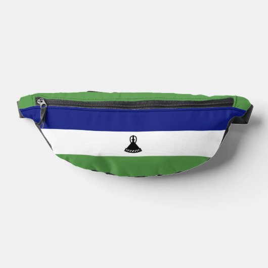 Lesotho-Flagge Bauchtasche (Ablage )