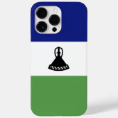 Lesotho-Flagge Case-Mate iPhone Hülle (Rückseite)