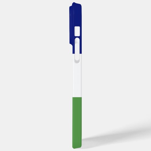 Lesotho-Flagge Case-Mate iPhone Hülle (Rückseite / Links)