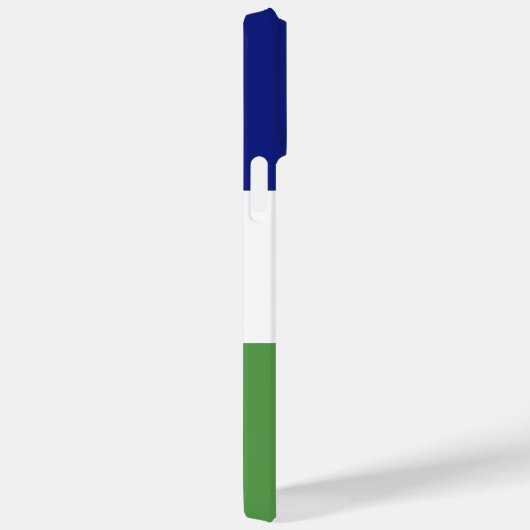 Lesotho-Flagge Case-Mate iPhone Hülle (Rückseite / Rechts)